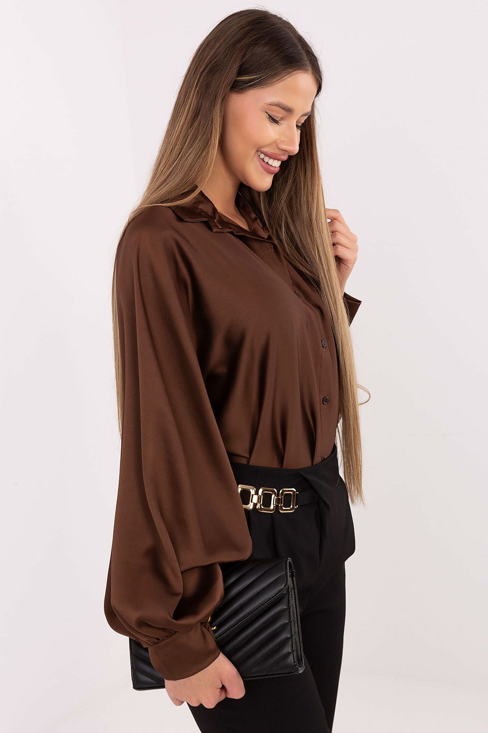  Camicia a manica lunga  model 221578 Italy Moda 