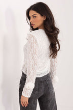  Top in pizzo model 222456 Italy Moda 