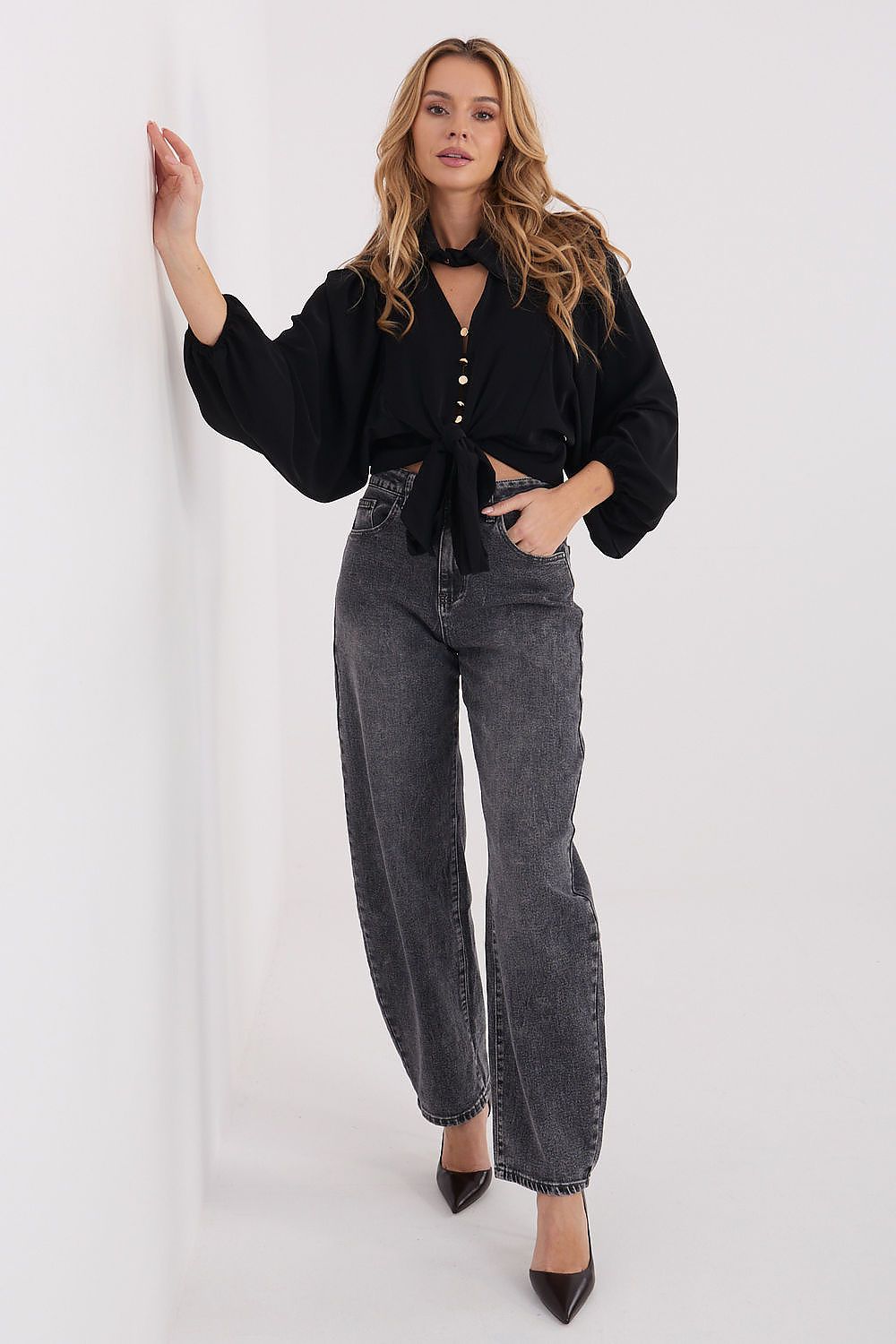  Camicia a manica lunga  model 223170 Italy Moda 