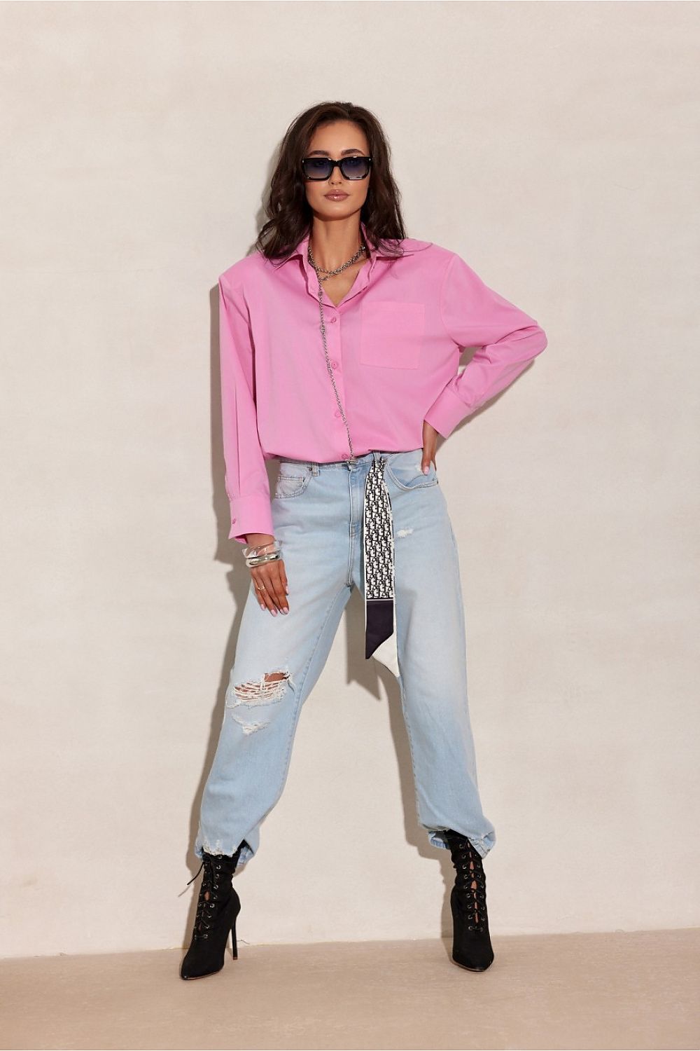  Camicia a manica lunga  model 224031 Roco Fashion 