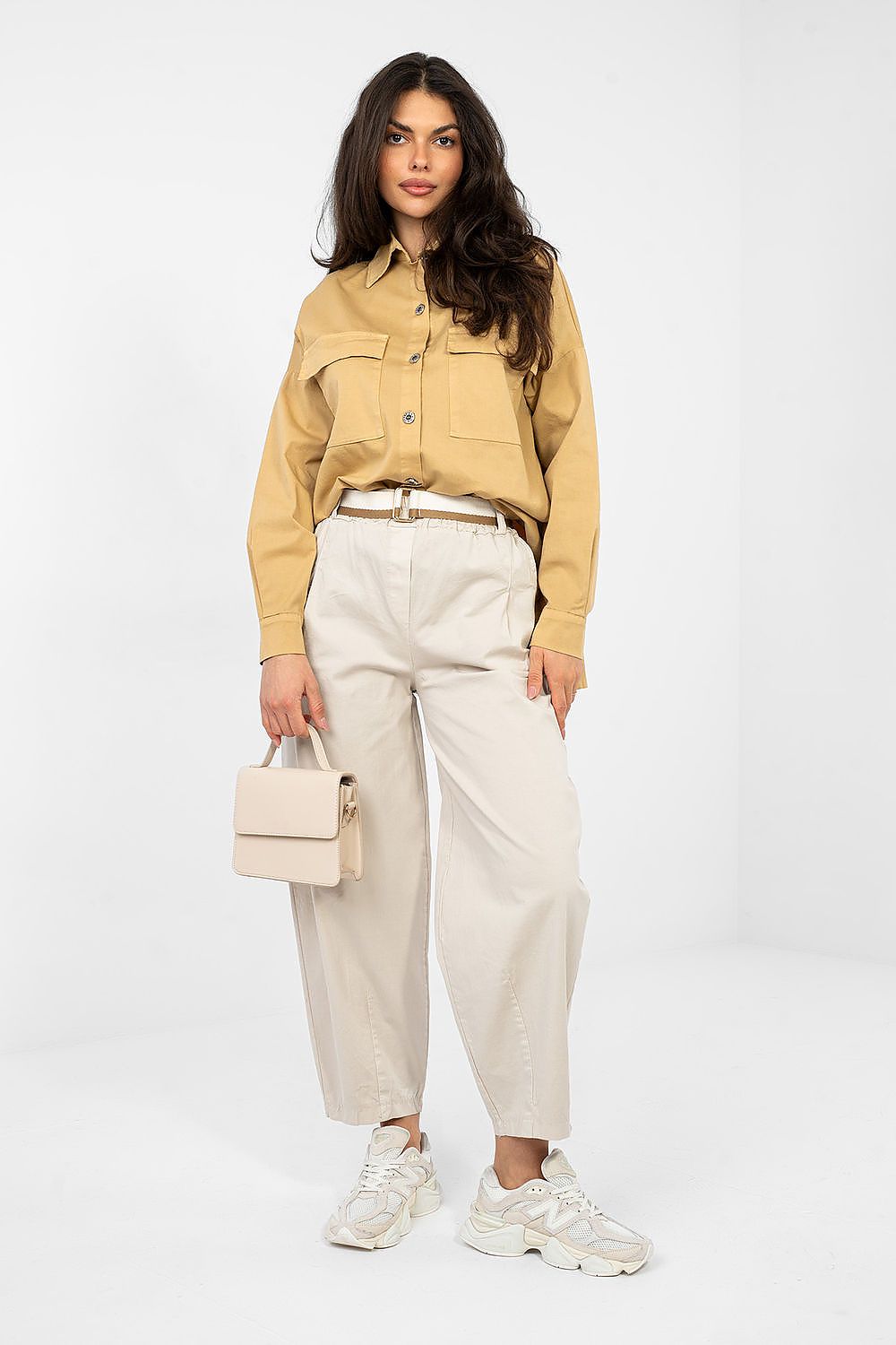  Camicia a manica lunga  model 224200 Italy Moda 