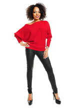  Maglione maniche pipistrello model 84279 PeeKaBoo 