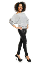  Maglione maniche pipistrello model 84282 PeeKaBoo 