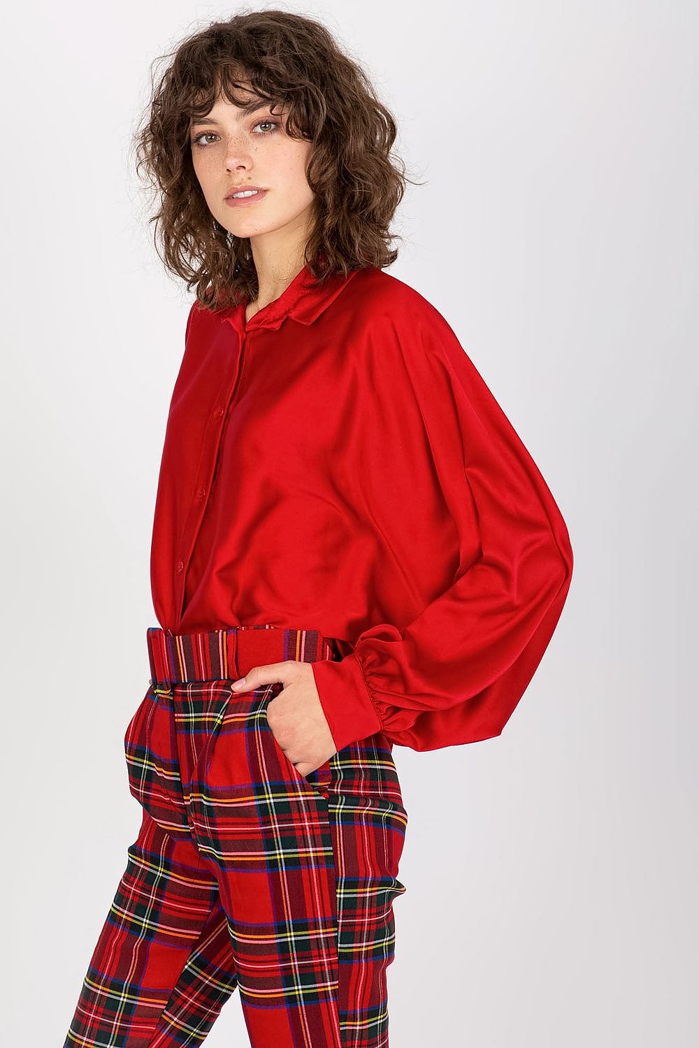  Camicia a manica lunga  model 174050 Italy Moda 