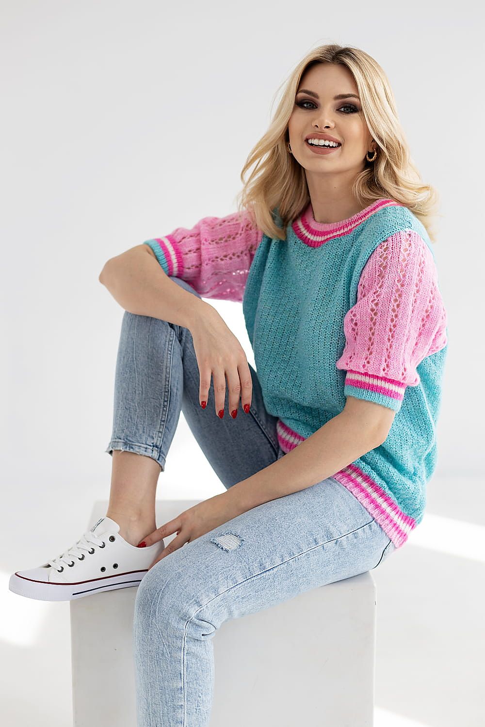  Maglione a manica corta model 178641 PeeKaBoo 