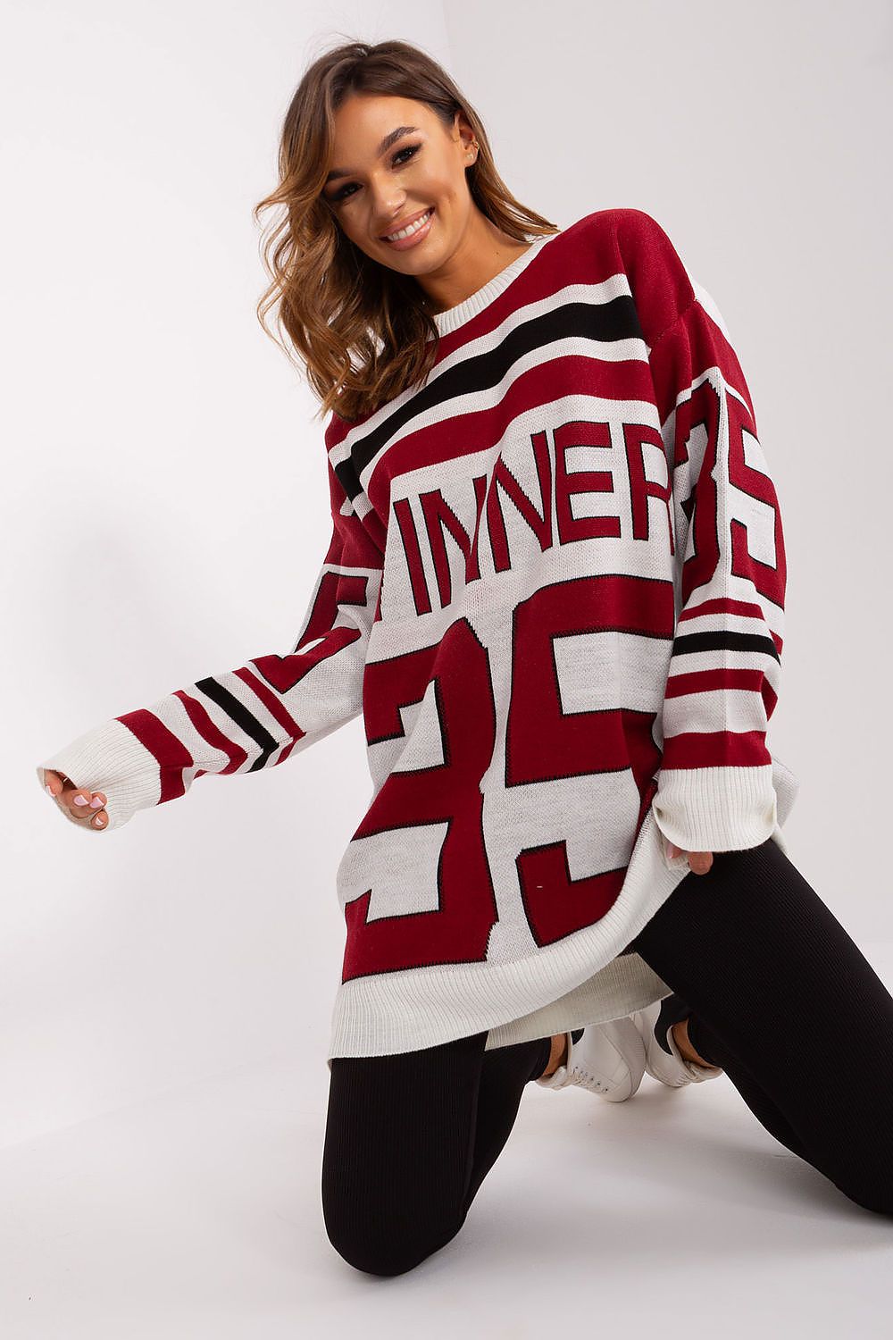  Maglione lungo model 185411 Badu 