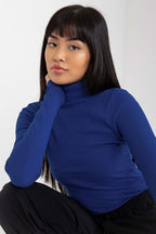 Dolcevita in cotone a costine - 173403