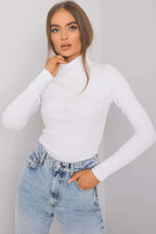 Dolcevita in cotone a costine - 173403