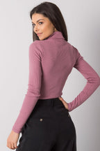 Dolcevita in cotone a costine - 173403