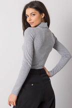 Dolcevita in cotone a costine - 173403