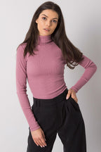Dolcevita in cotone a costine - 173403
