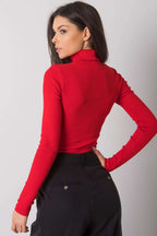 Dolcevita in cotone a costine - 173403