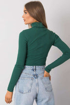 Dolcevita in cotone a costine - 173403