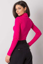 Dolcevita in cotone a costine - 173403