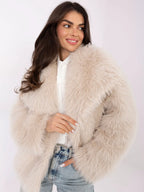 Eco-pelliccia corta da donna - 221418