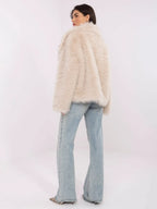 Eco-pelliccia corta da donna - 221418