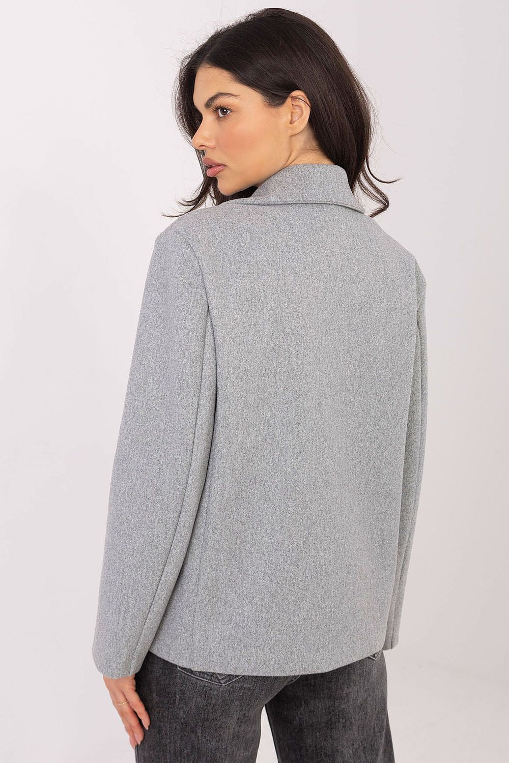 Elegante cappotto corto da donna con revers - GIADA - 217853