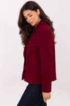 Elegante cappotto corto da donna con revers - GIADA - 217853