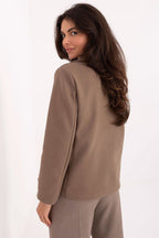 Elegante cappotto corto da donna con revers - GIADA - 217853