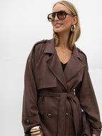 Elisabetta - Cappotto Mezza Stagione da Donna a Doppio