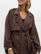 Elisabetta - Cappotto Mezza Stagione da Donna a Doppio