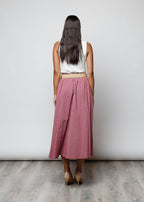 Gonna con cintura in 100% cotone - 702221