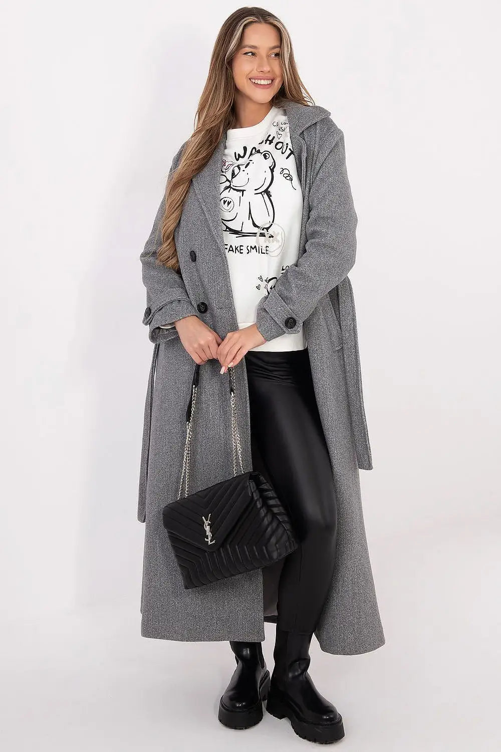 Felpa casual da donna con stampe - 222377