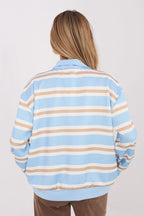 Felpa casual da donna in viscosa elasticizzata con motivo