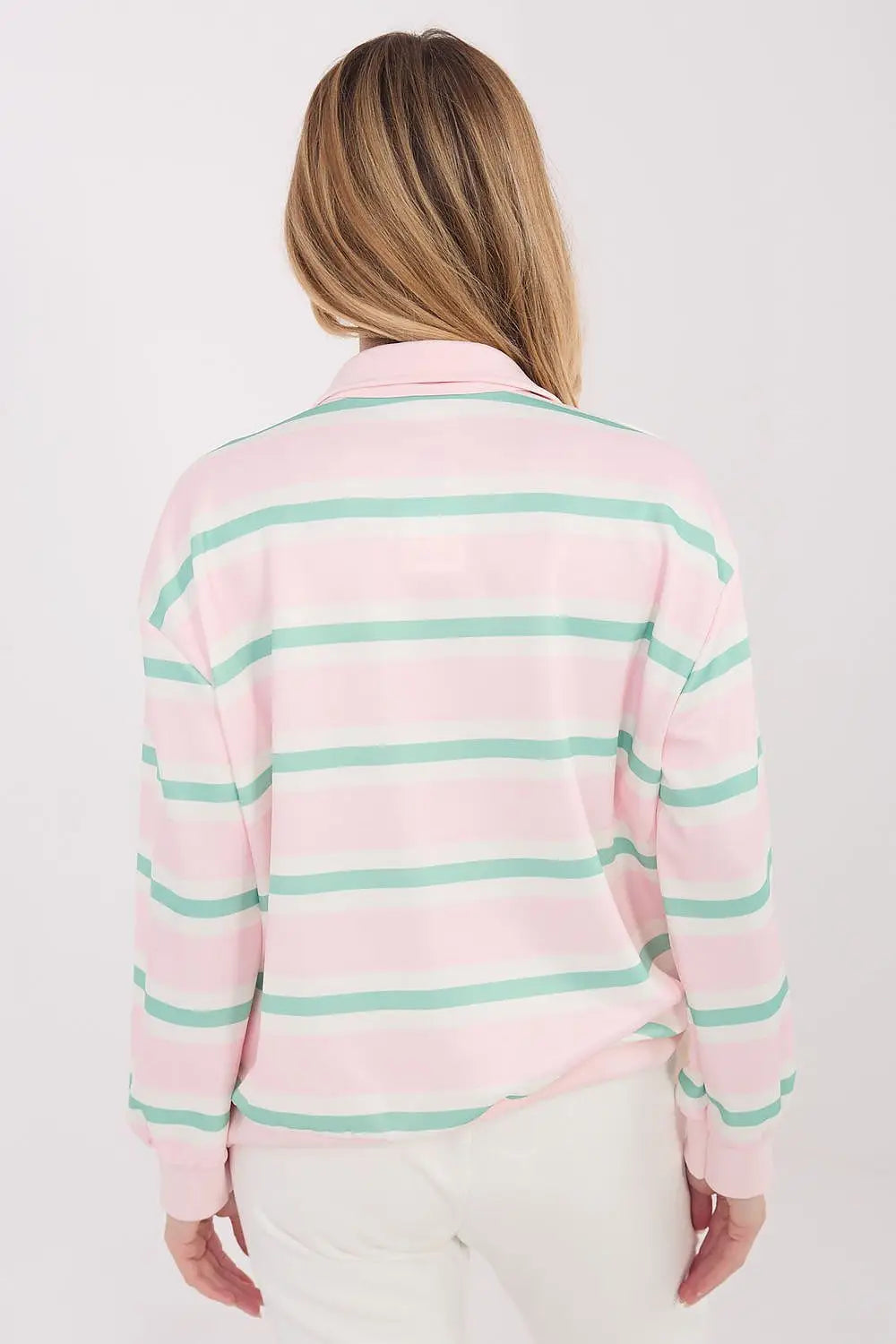 Felpa casual da donna in viscosa elasticizzata con motivo