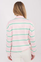 Felpa casual da donna in viscosa elasticizzata con motivo