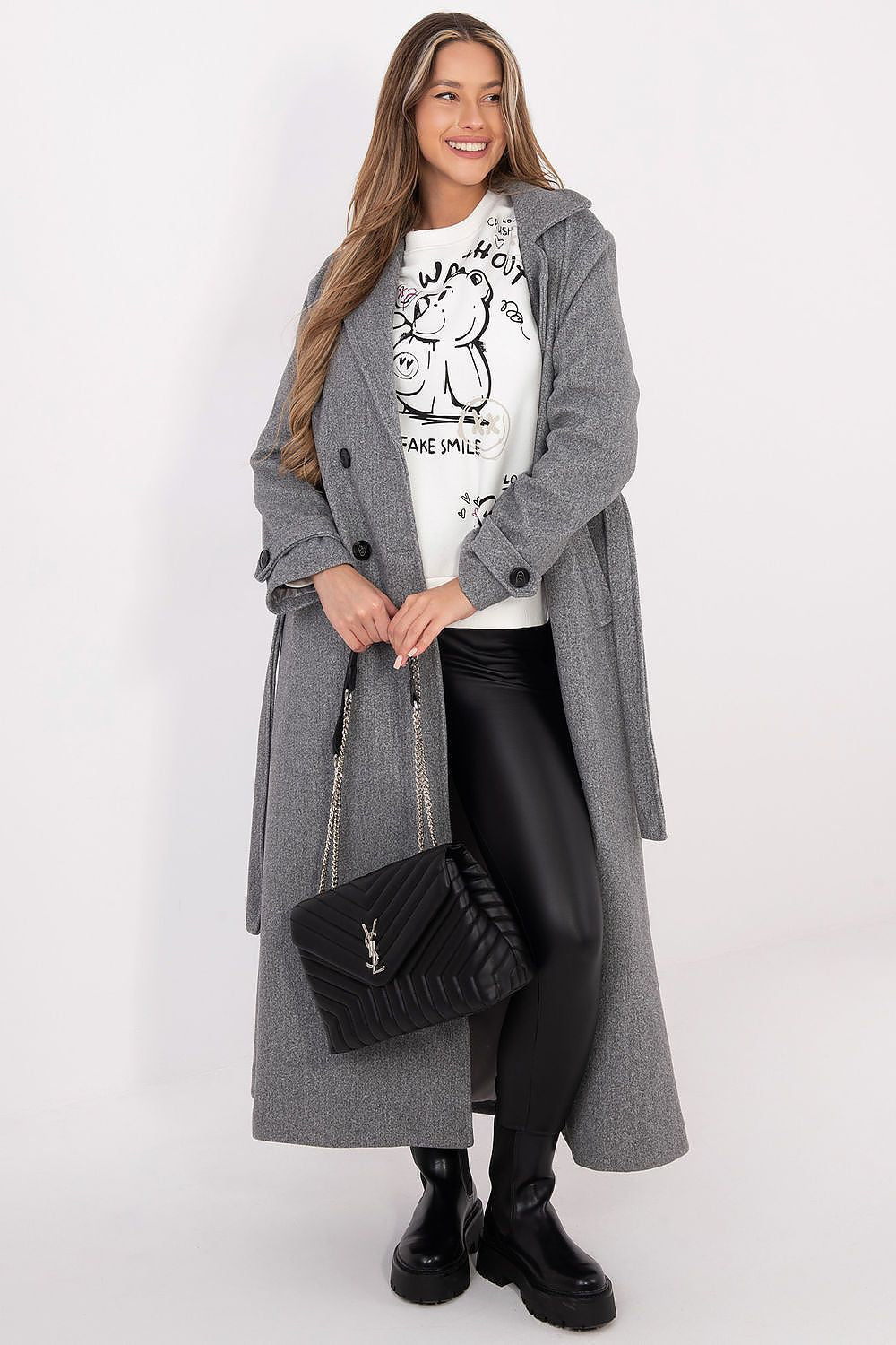 Felpa casual da donna con stampe - 222377