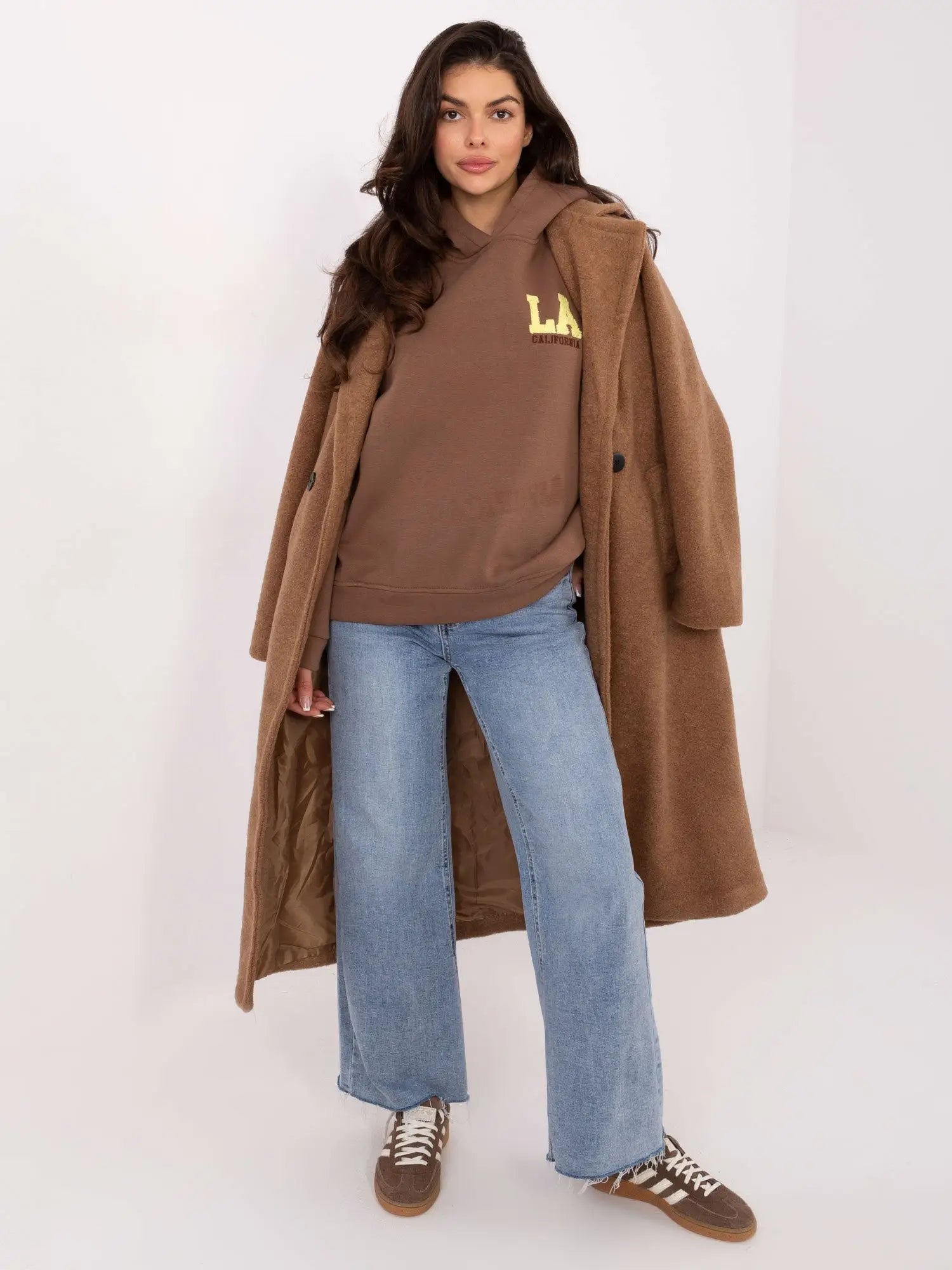 Felpa con cappuccio da donna - L.A. California - 221696