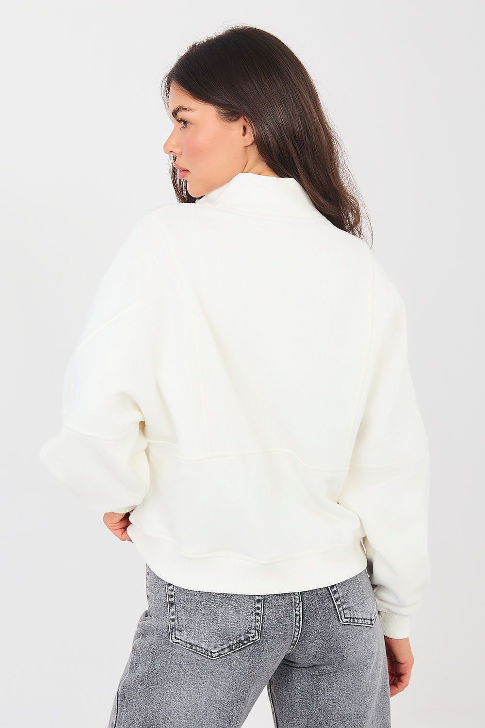 Felpa in cotone elasticizzato di alta qualità - 224331