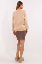 Felpa in cotone elasticizzato - BOSTON - 206131