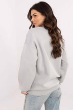 Felpa in cotone elasticizzato - BOSTON - 206131