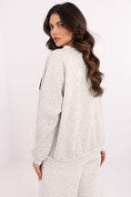 Felpa in cotone elasticizzato - CAROLINA -206347