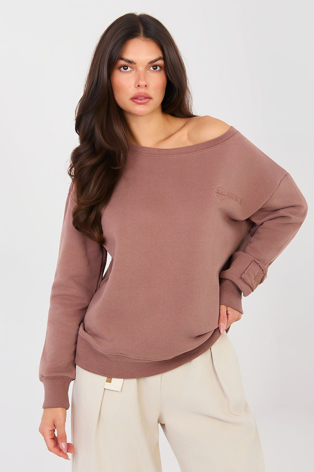 Felpa in cotone elasticizzato - EASY - 224125