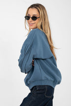 Felpa in cotone elasticizzato - EASY - 224128