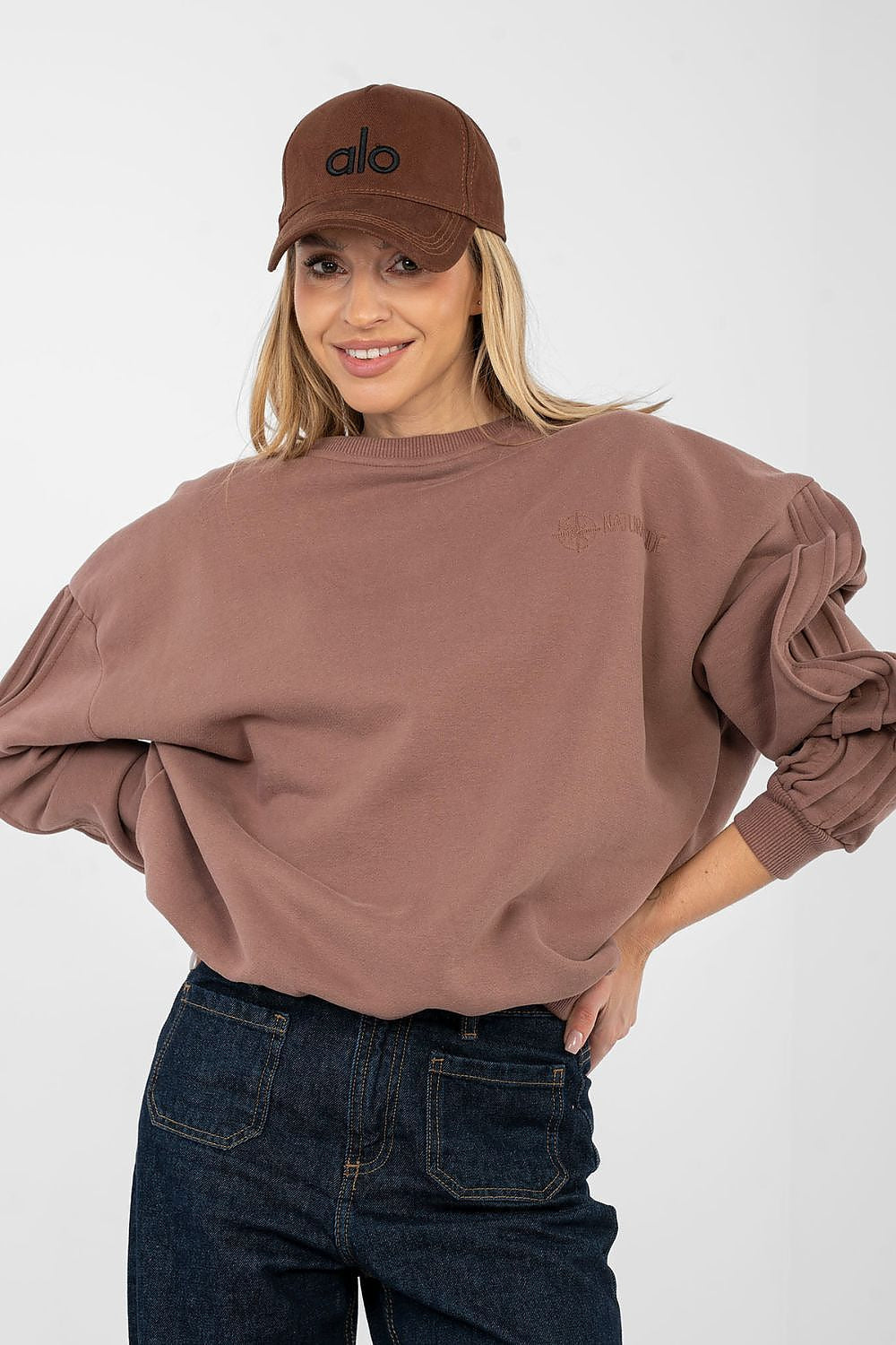 Felpa in cotone elasticizzato - EASY - 224128