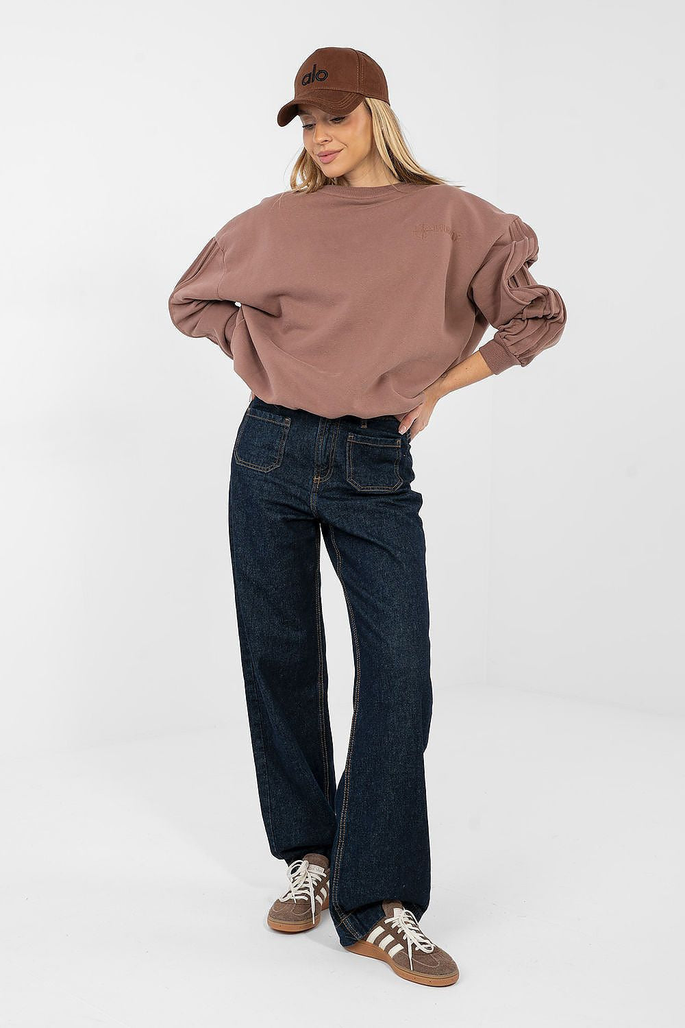 Felpa in cotone elasticizzato - EASY - 224128