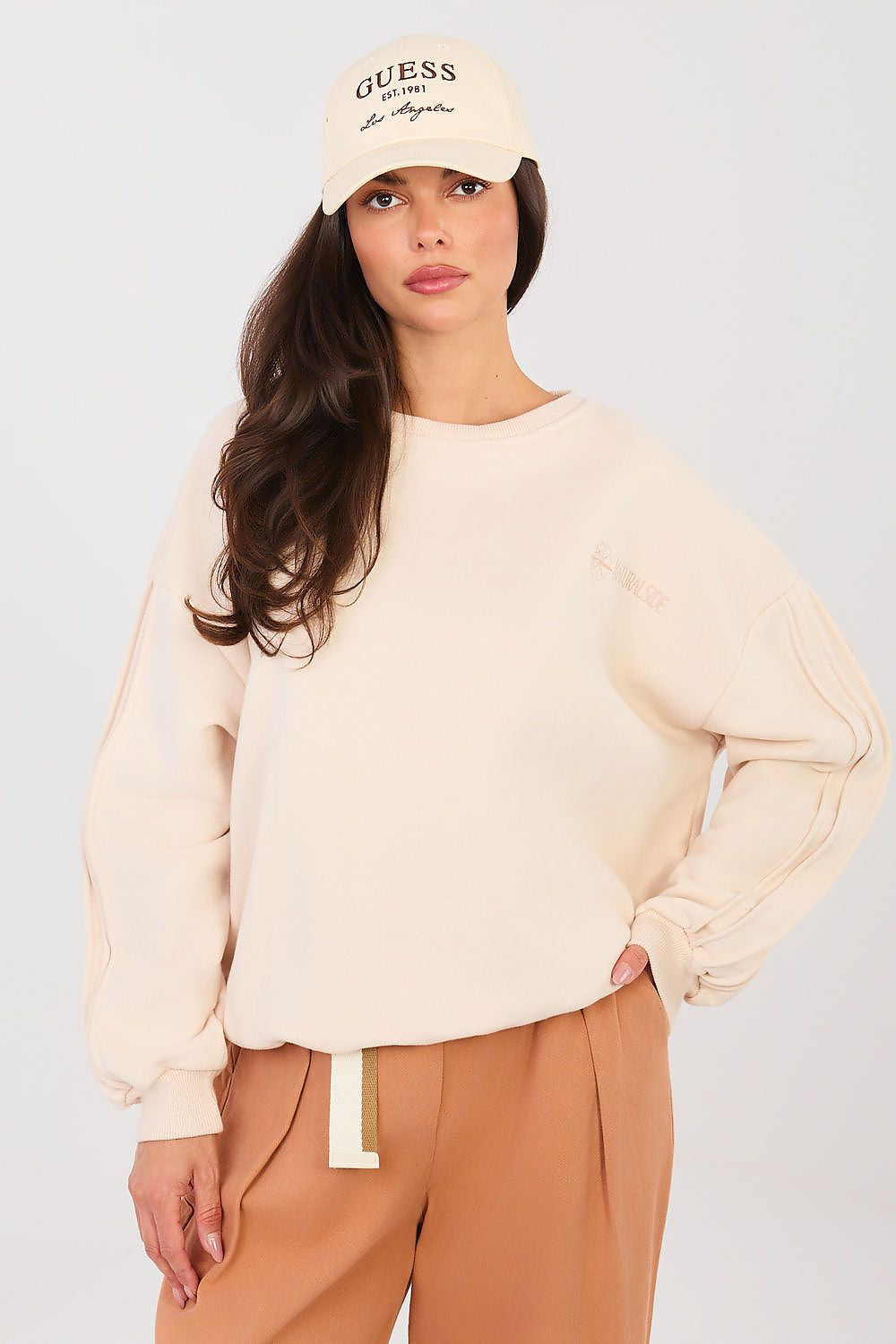 Felpa in cotone elasticizzato - EASY - 224128
