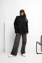 Felpa da donna con cappuccio plain - 221621