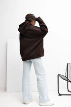 Felpa da donna con cappuccio plain - 221621