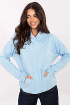 Felpa da donna in cotone elasticizzato - 217563