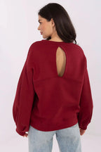 Felpa da donna in cotone elasticizzato - 220859