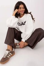 Felpa da donna in cotone elasticizzato - 220859