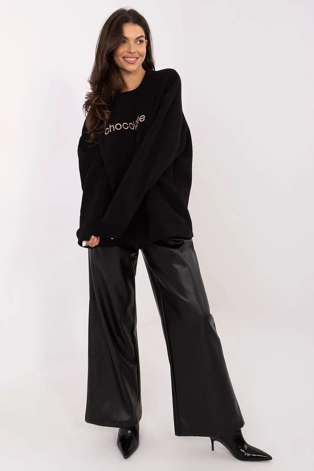 Felpa da donna in cotone elasticizzato - 220862