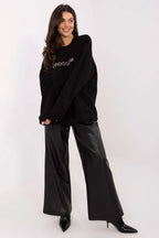 Felpa da donna in cotone elasticizzato - 220862