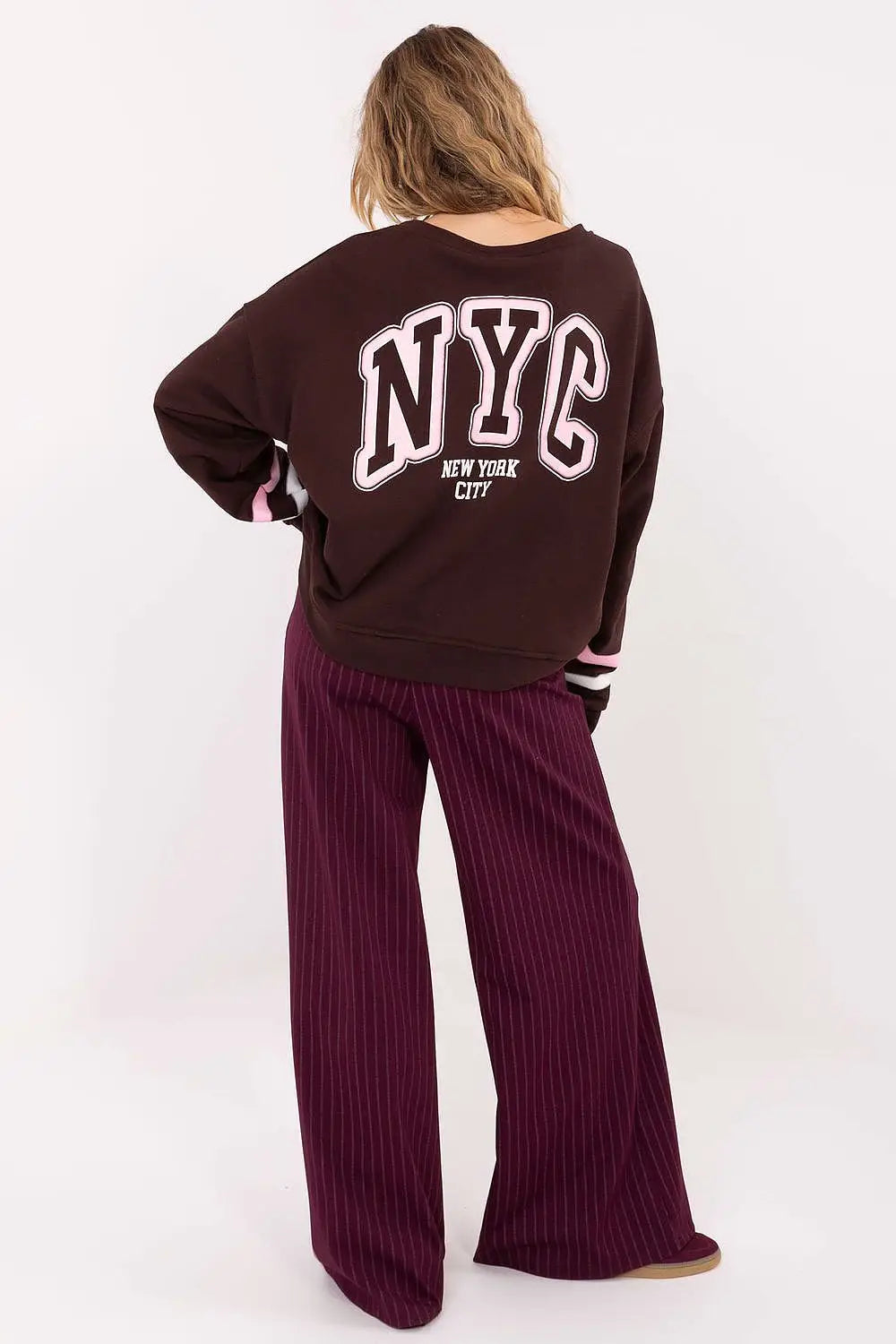 Felpa da donna in cotone elasticizzato - 220949