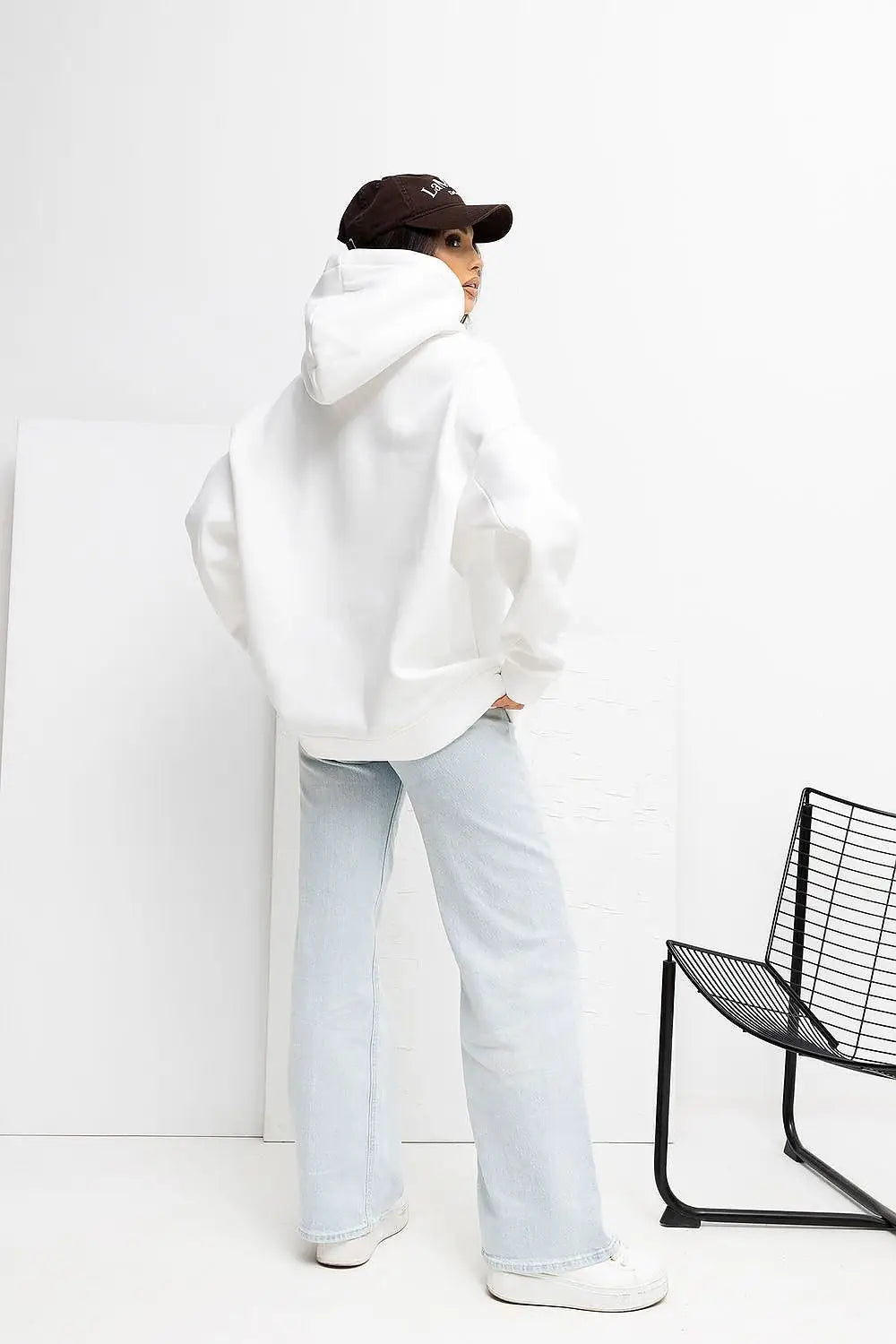 Felpa donna casual in cotone - 221546